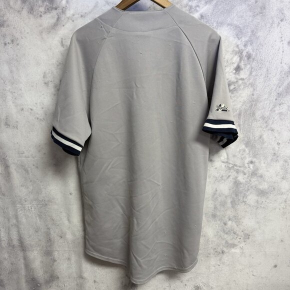 Vintage New York Yankees Majestic Jersey Mens Large Gray Stitched - Picture 3 of 16